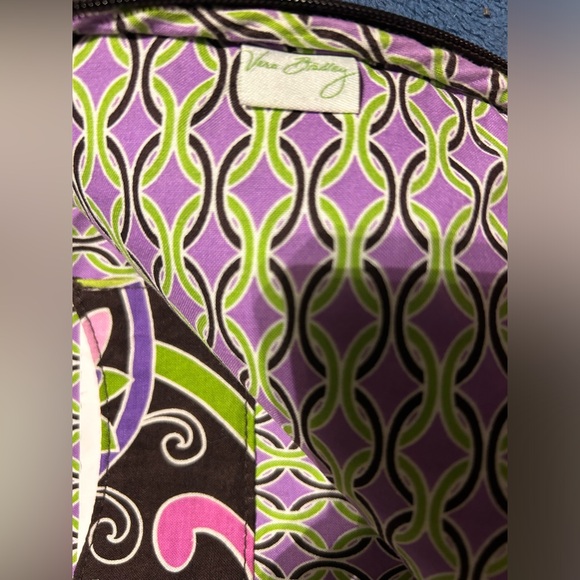 Vera Bradley Floral Quilted Mini IPad Tablet Cover Bag with Zipper Close. Used - Picture 3 of 6